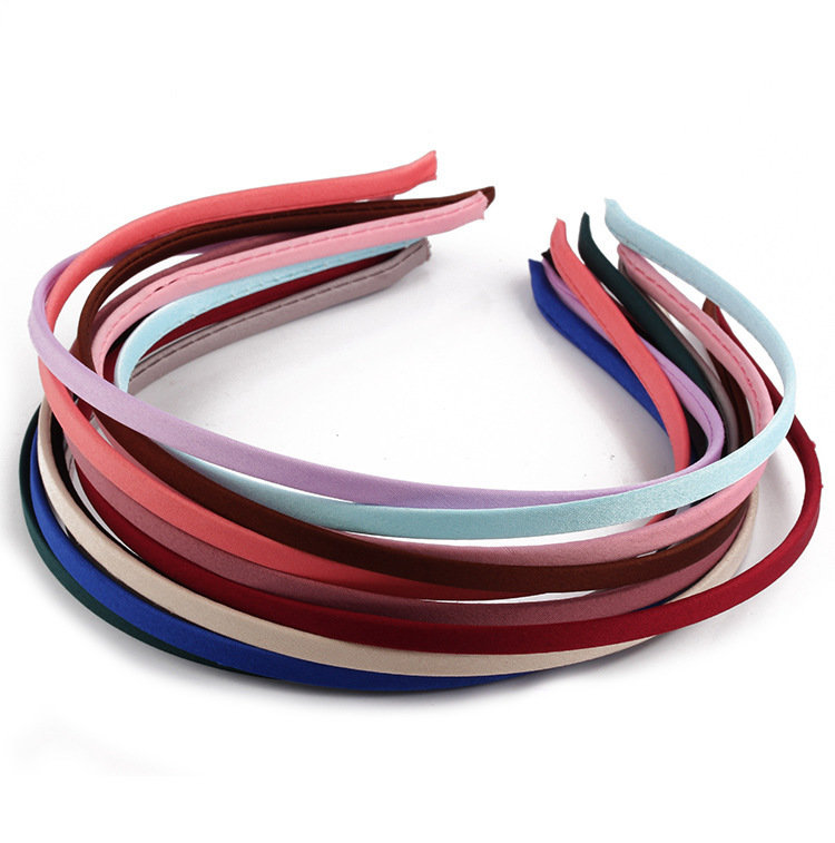 Plain colour extra-thin headband 01332