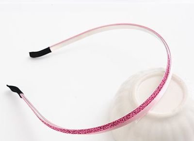 Satin glitter double-wrap headband Satin glitter double-wrap headband