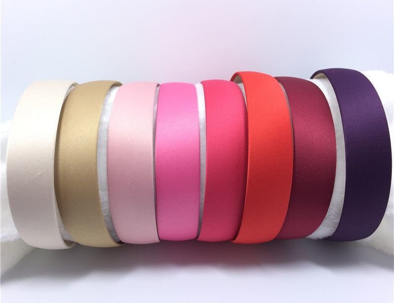 3cm satin headband
