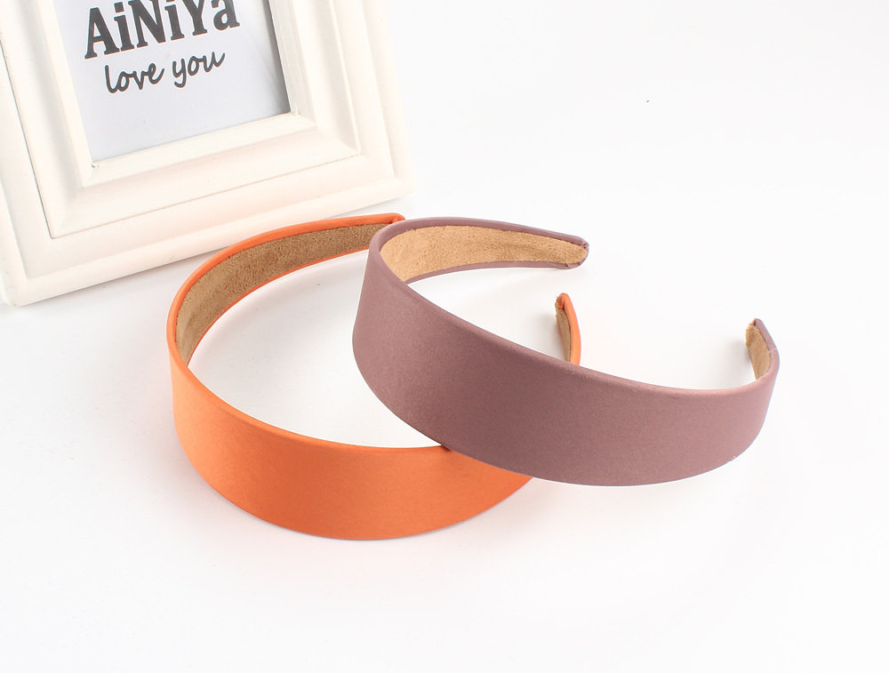 4cm satin headband