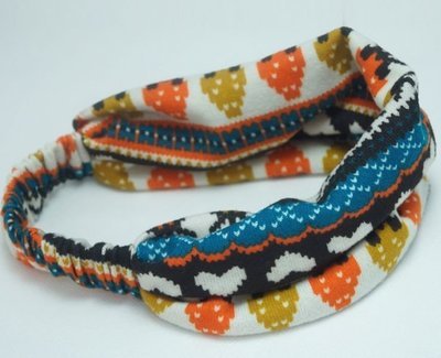 Extra-wide warm bandanna headband Extra-wide warm bandanna headband