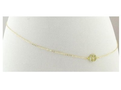 Crystal peace symbol beach belly chain Crystal peace symbol beach belly chain