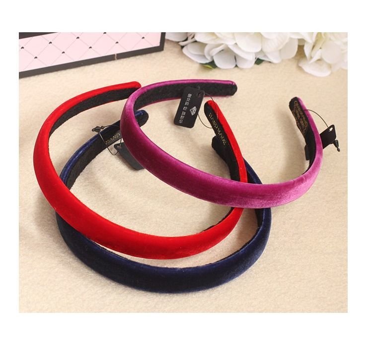 Skinny velvet headband 01533