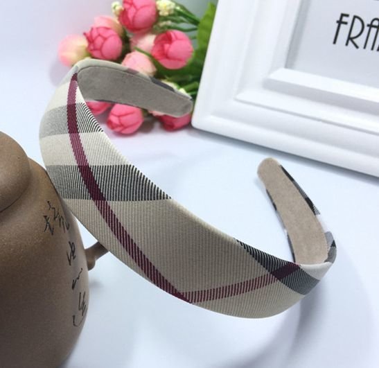 Scotch plaids wide headband