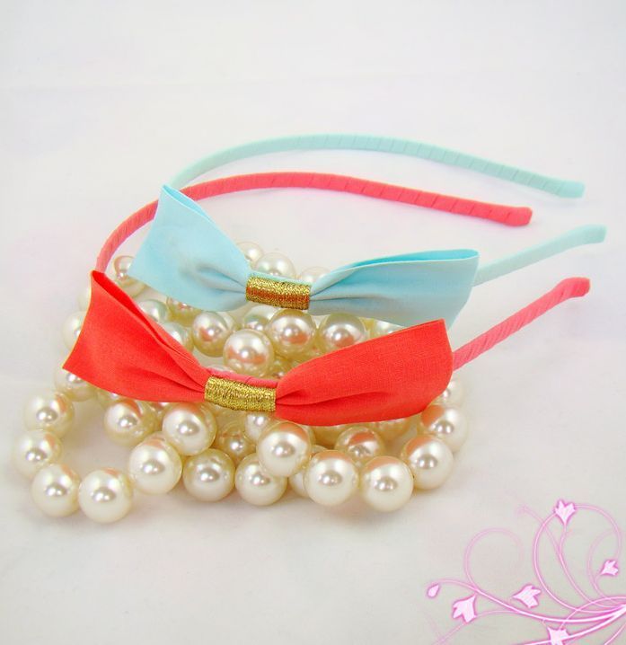 Sweet bow tie headband 00011