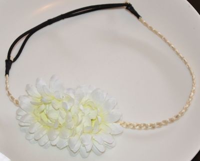 Faux African daisy flower headband Faux African daisy flower headband