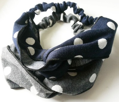 polka dots warm turban headband polka dots warm turban headband