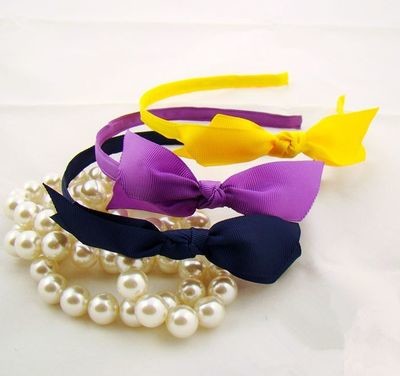 Ribbed-ribbon bowknot headband Ribbed-ribbon bowknot headband