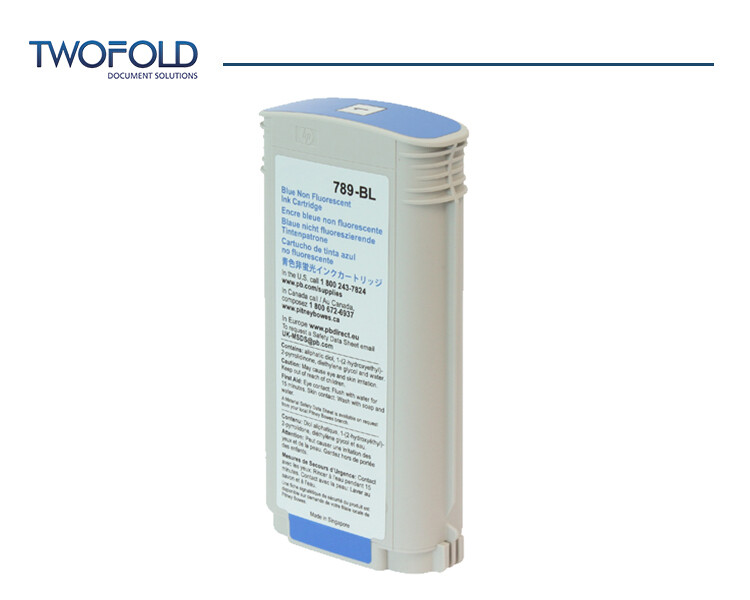 Pitney Bowes Franking Machine Ink high capacity Original Part (789-BL) BLUE Pitney Bowes Franking Machine Ink high capacity Original Part (789-BL) BLUE