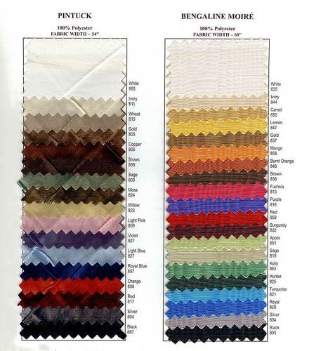 Pintuck Fabric Swatch or Card 01352