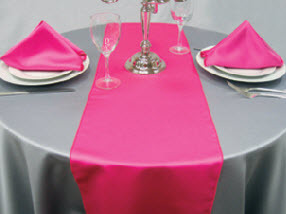 Hot pink matte satin Hot pink matte satin