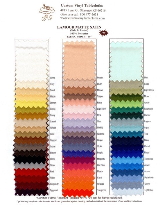 Color Chart