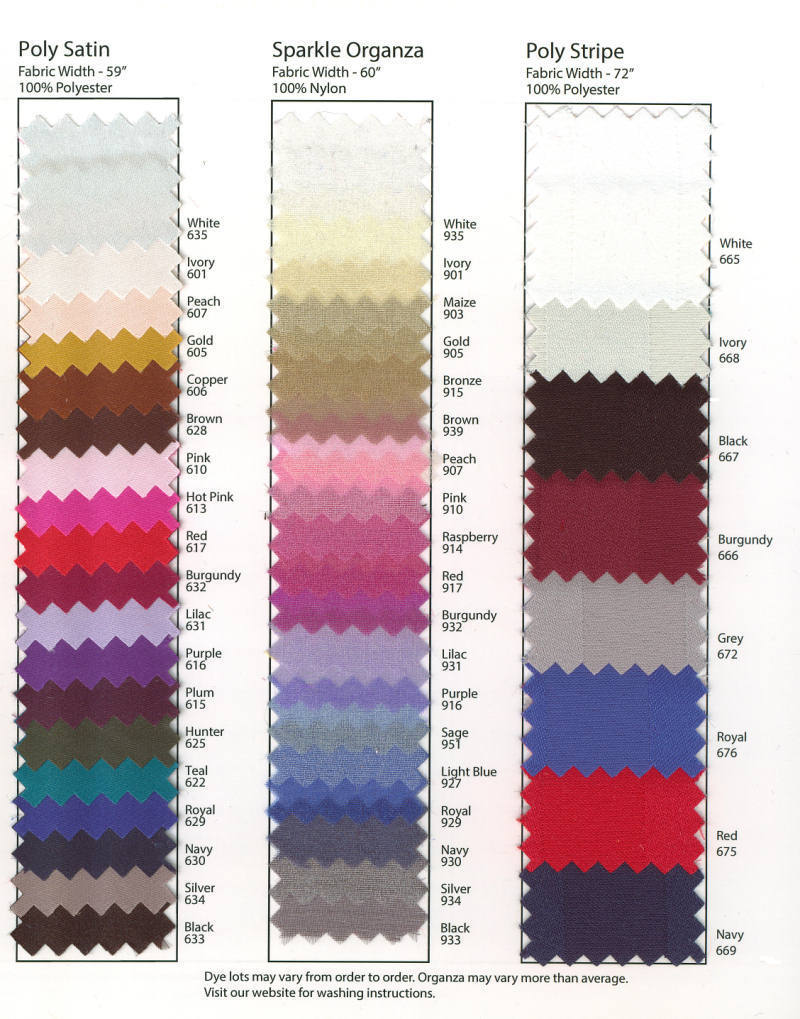 Color Chart Color Chart