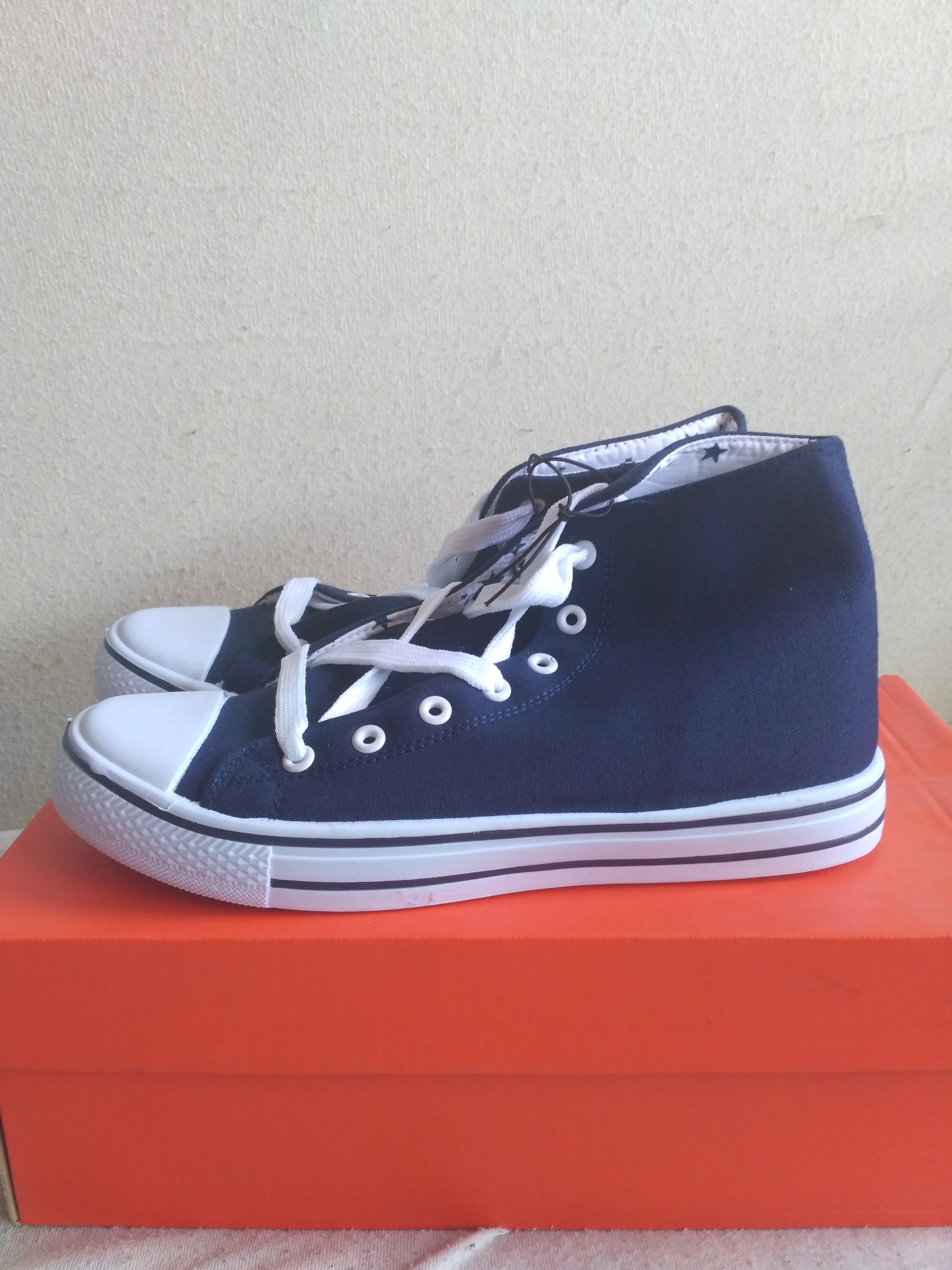 Tenisi Fete Inter Canavas Hi Top 00017