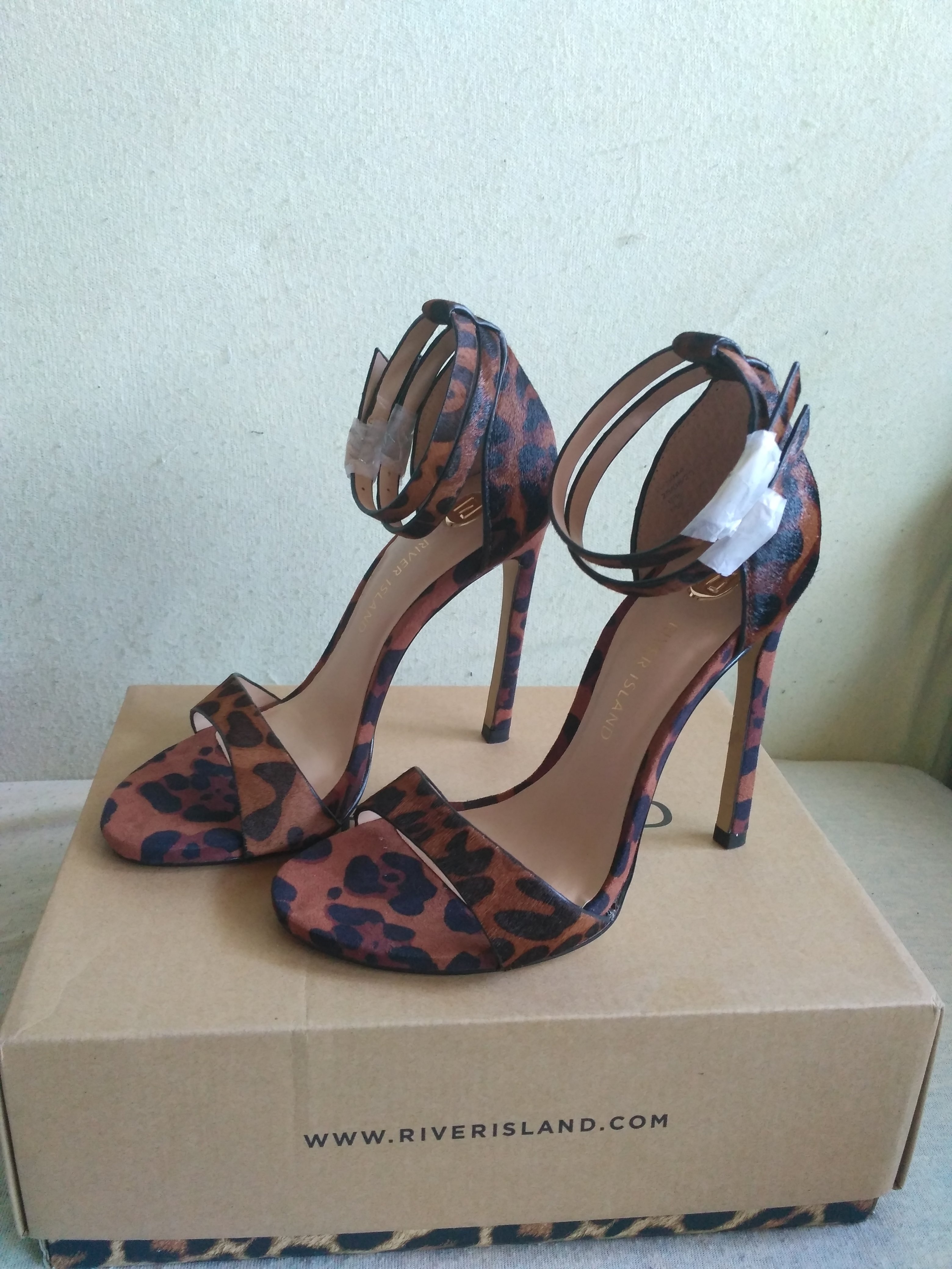 Pantofi toc River Island Leopard Print 00050