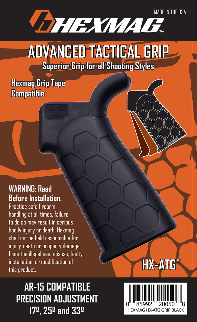 Hexmag The Advanced Tactical Grip HX-ATG-BLK