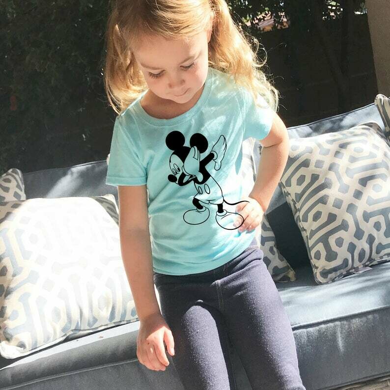 mickey mouse dabbing shirt