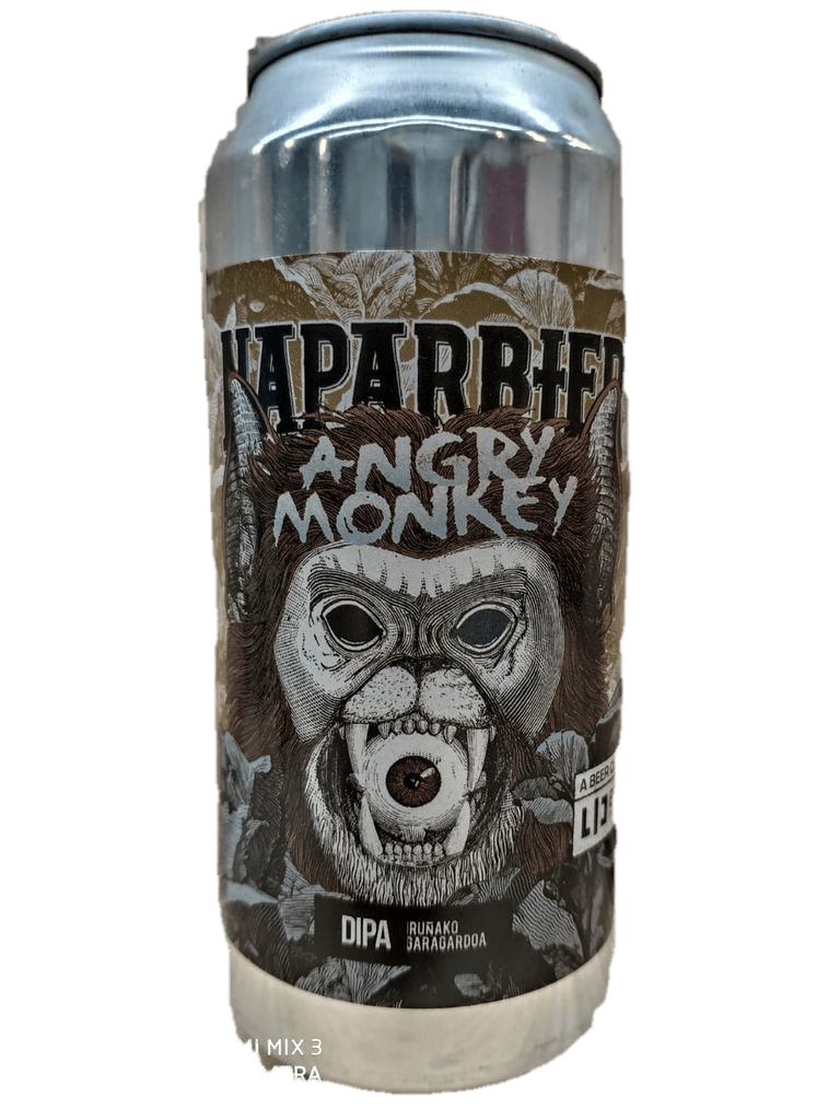 Cerveza Naparbier Angry Monkey 44 cl. - Birrak