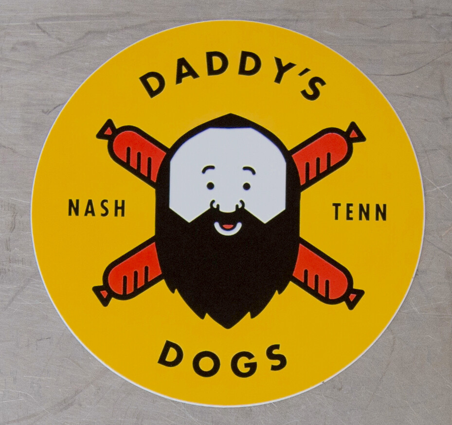 DADDY'S DOGS Sticker DADDY'S DOGS Sticker