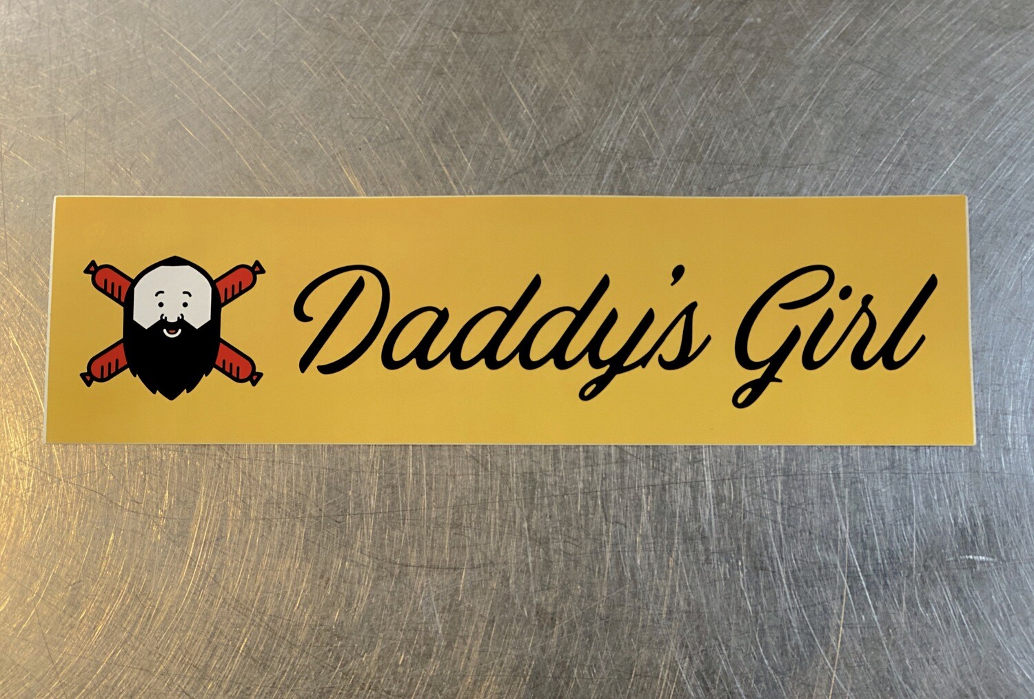 DADDY'S GIRL Bumper Sticker DADDY'S GIRL Bumper Sticker