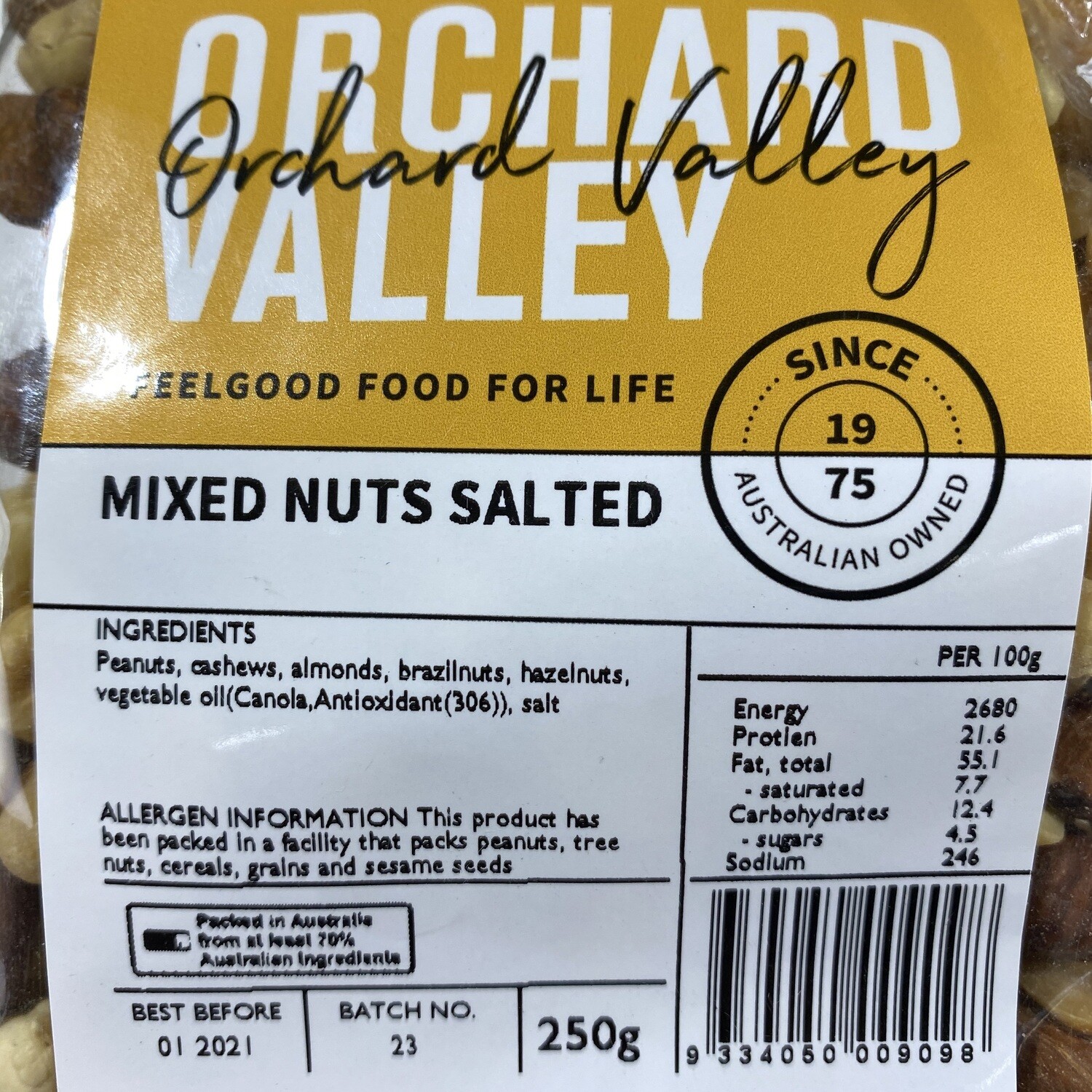 Mixed Nuts Salted