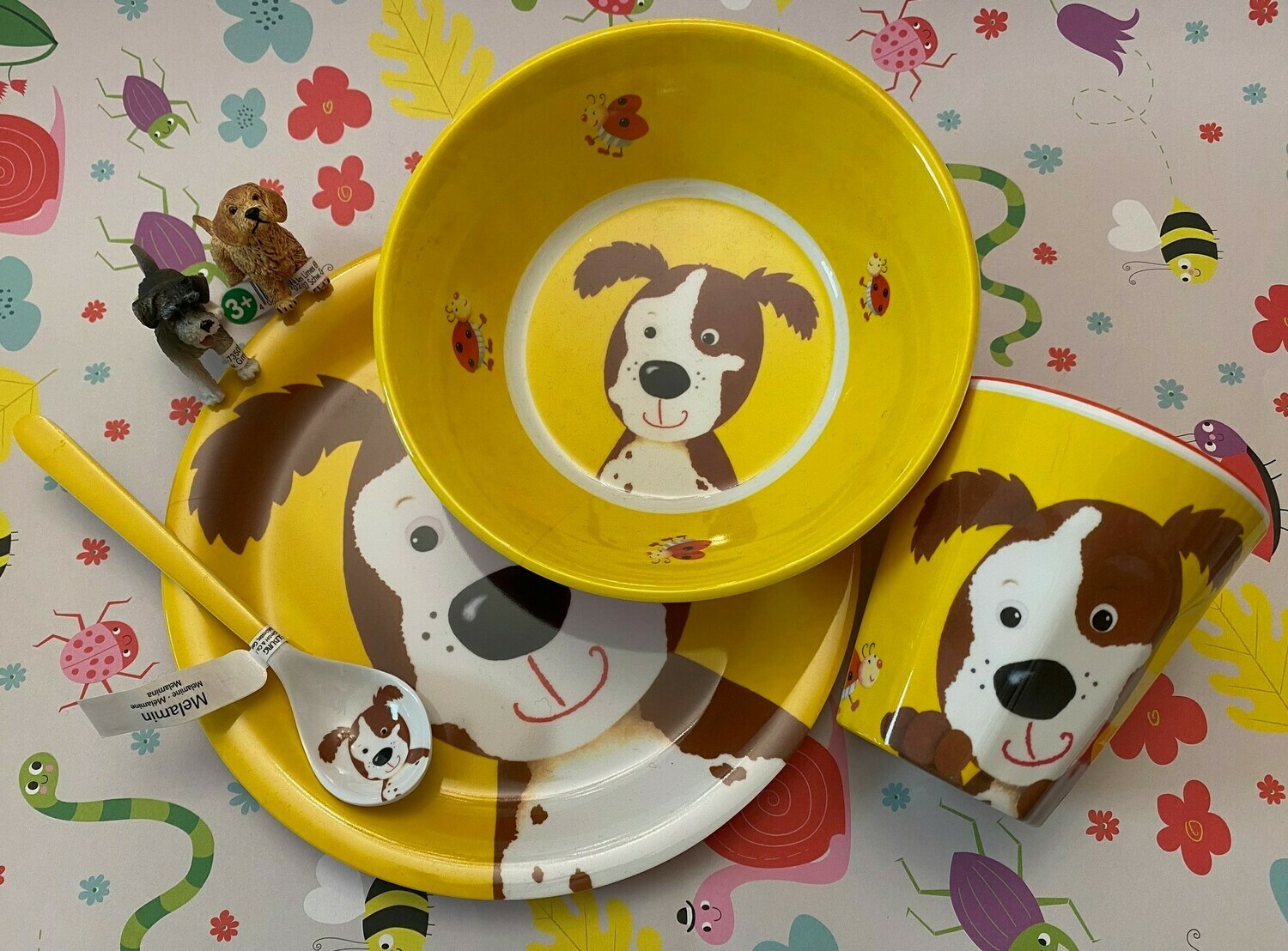 Geschirrset Hund und 2 Schleich-Hunde Geschirrset Hund und 2 Schleich-Hunde