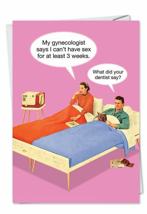 My gynecologist says I can't have sex for at least 3 weeks. 
