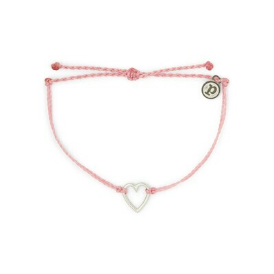 Pura Vida Heart Charm Bracelet - LIPI Pura Vida Heart Charm Bracelet - LIPI