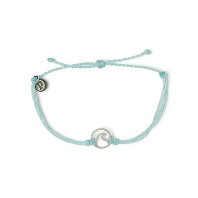 Pura Vida Wave Charm Bracelet - ICEB Pura Vida Wave Charm Bracelet - ICEB