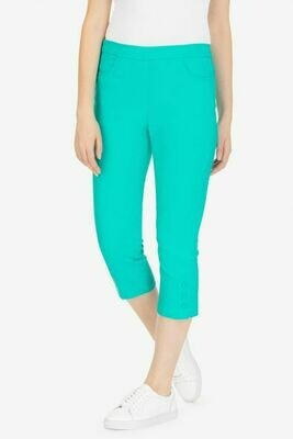 Tribal Snap Bottom Capris Atlantic - 4 Tribal Snap Bottom Capris Atlantic - 4