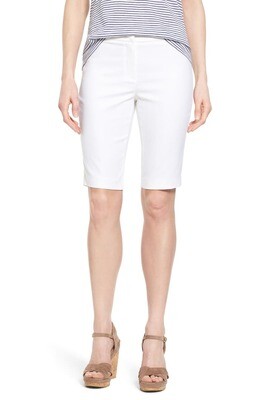 Nic + Zoe White Bermuda Shorts - 4 Nic + Zoe White Bermuda Shorts - 4