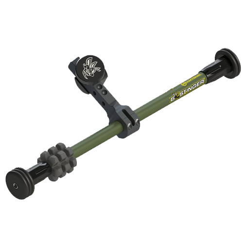 Bee Stinger MicroHex Counter Slide 15" Stabilizer Green With Dovetail 34697