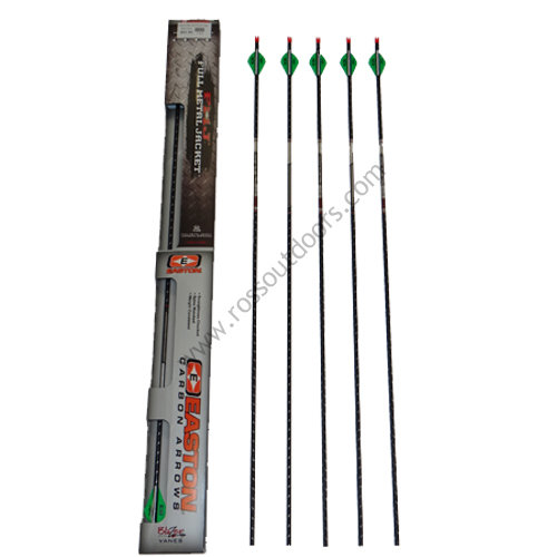 Easton Full Metal Jacket 5mm 6 Pack Arrows 34450
