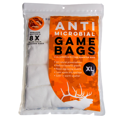 Koola Buck Anti-Microbial Elk Quarter Game Bags 34578