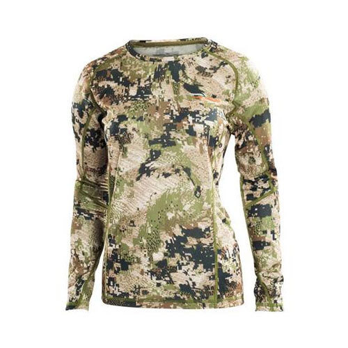 Sitka Women's Core Lightweight Crew LS Optifade Subalpine 34198