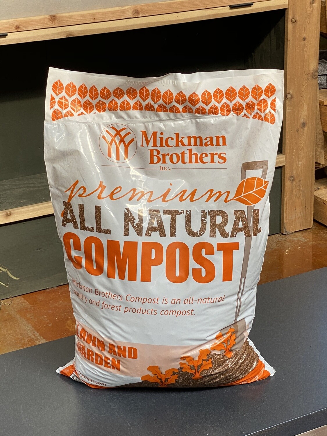 1cu/ft Mickman Brothers Premium All Natural Compost 1cu/ft Mickman Brothers Premium All Natural Compost