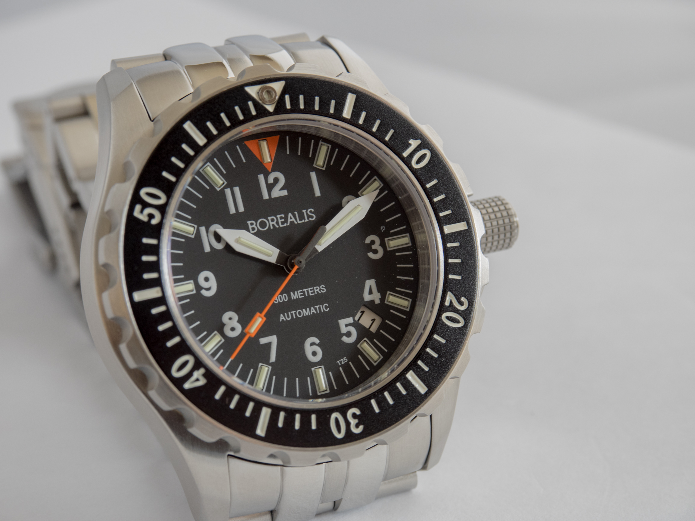 Borealis Scout Sniper 300m Automatic NH35 Movement Diver Watch with T25 Tritium MB-MicroTech Tubes NH35 4R35 Automatic Movement