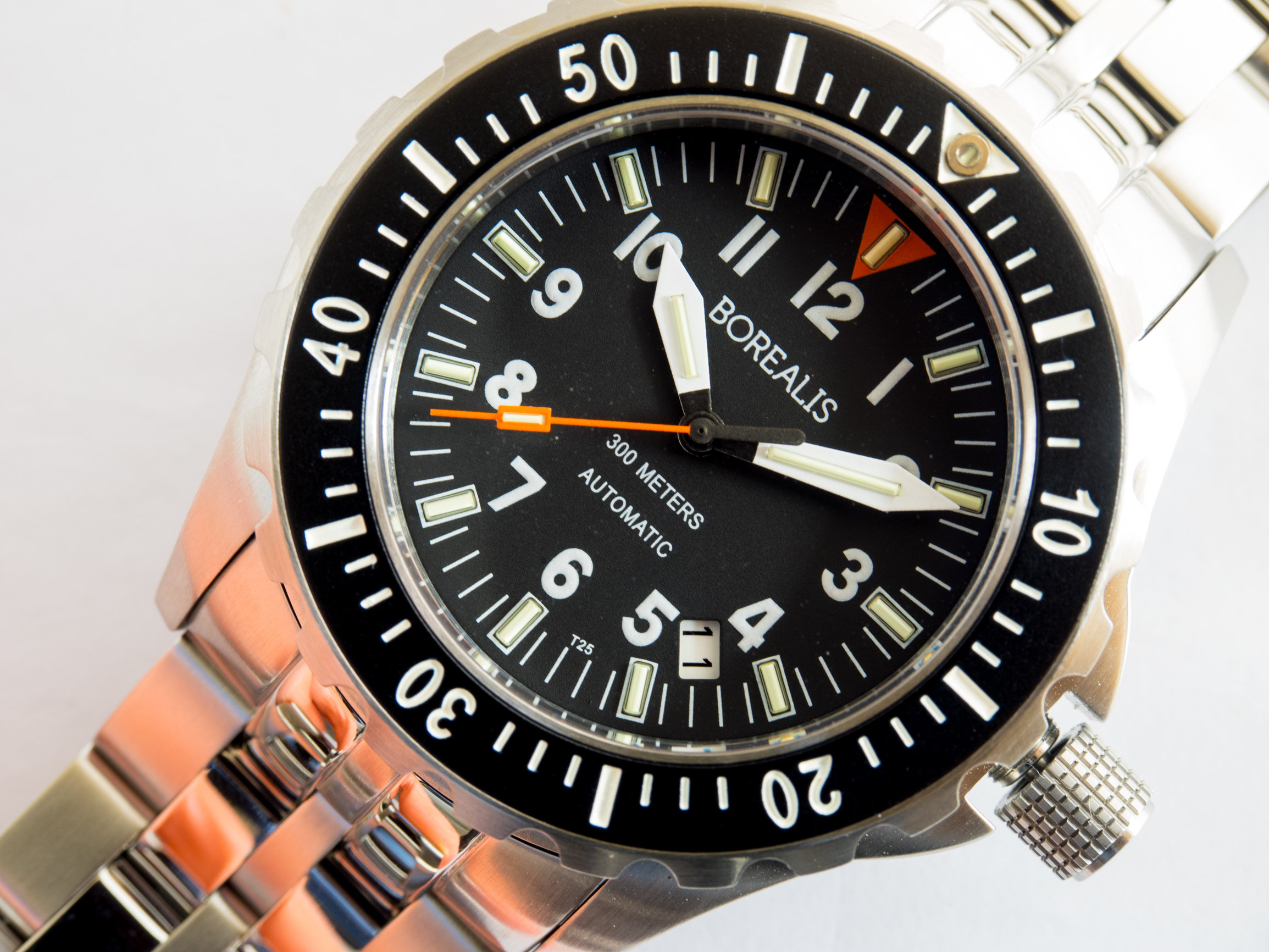 Borealis Scout Sniper 300m Automatic NH35 Movement Diver Watch with T25 Tritium MB-MicroTech Tubes BDWSSNH35