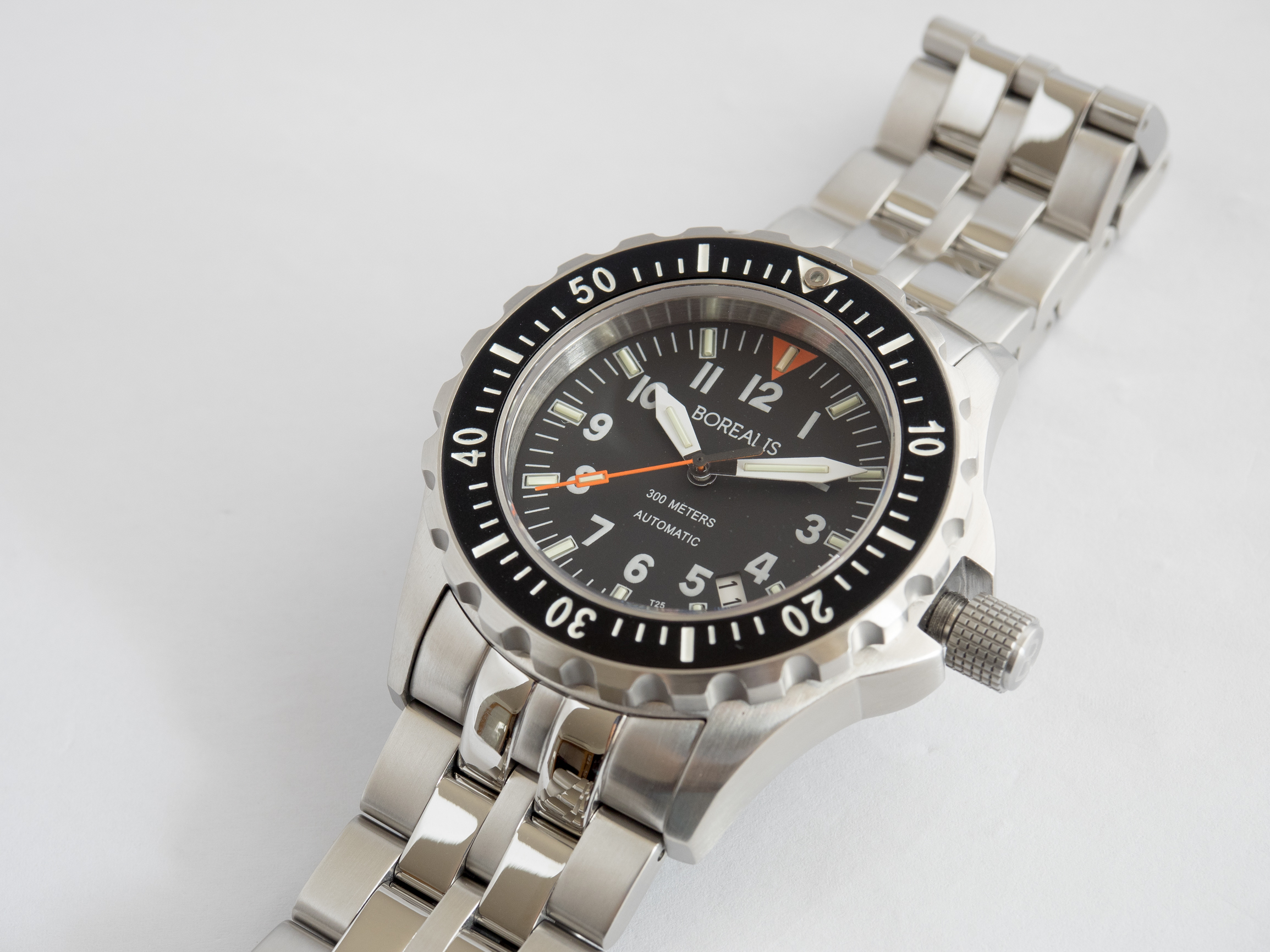 Borealis Scout Sniper 300m Automatic NH35 Movement Diver Watch with T25 Tritium MB-MicroTech Tubes NH35 4R35 Automatic Movement