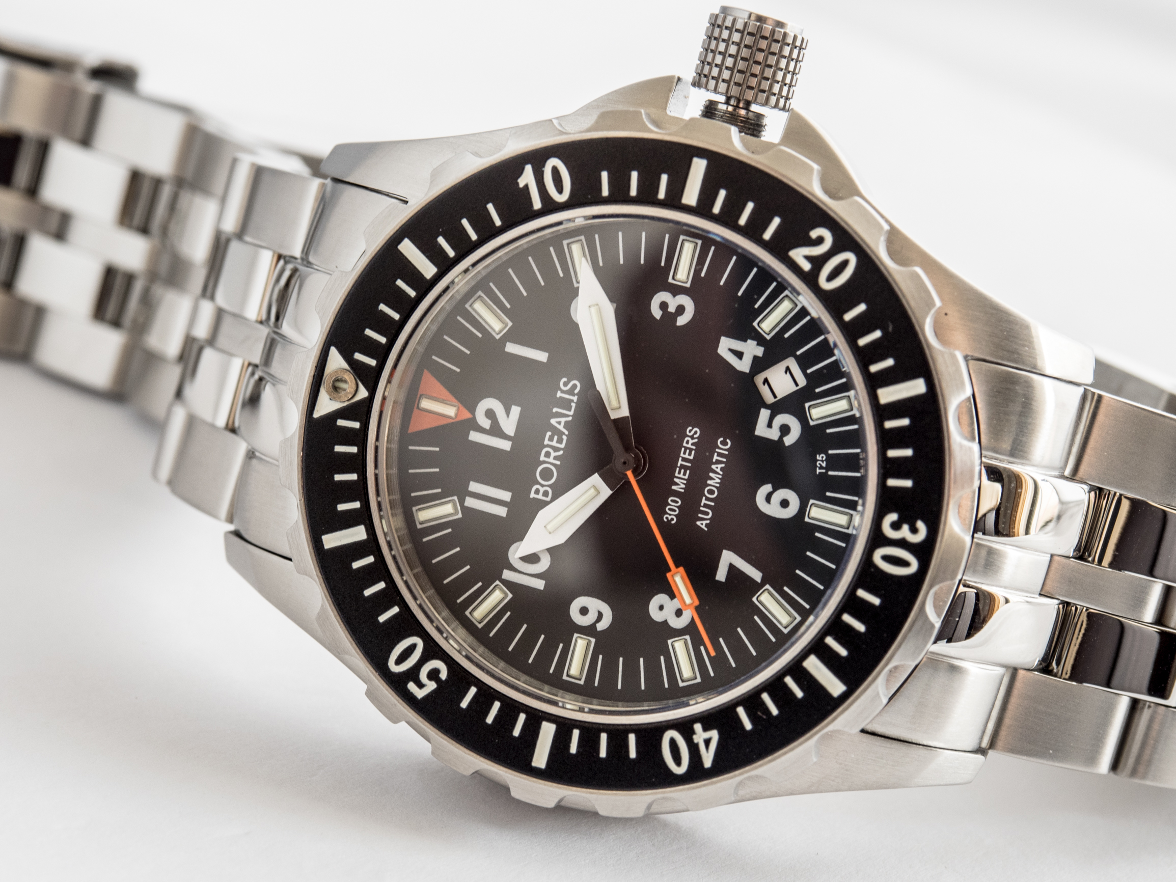 Borealis Scout Sniper 300m Automatic NH35 Movement Diver Watch with T25 Tritium MB-MicroTech Tubes NH35 4R35 Automatic Movement