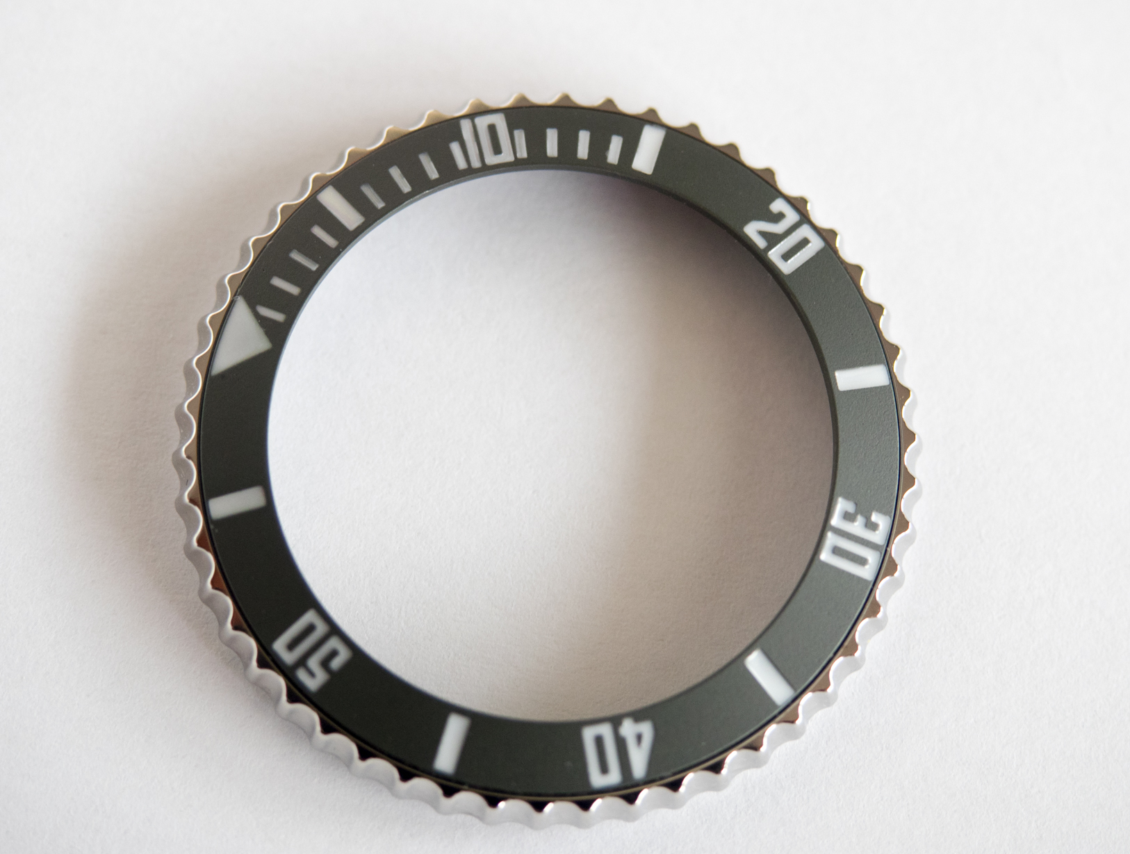 Borealis Green Ceramic Bezel Insert for Sea Hawk 1500m