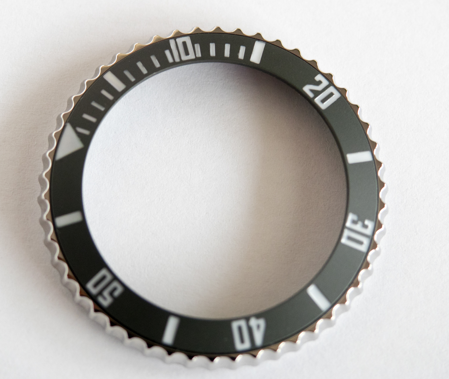 Borealis Green Ceramic Bezel Insert for Sea Hawk 1500m