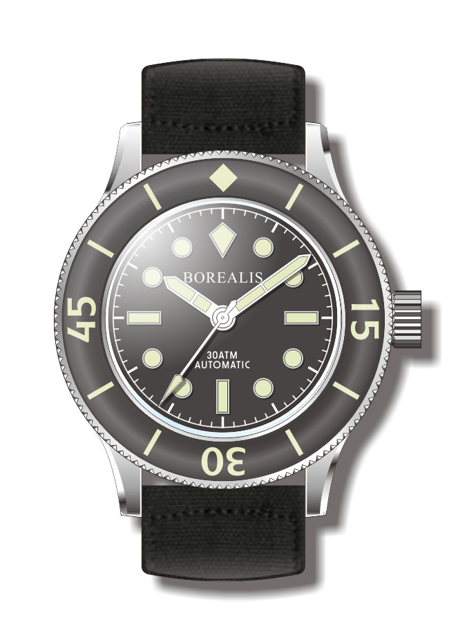Borealis Sea Storm Version A No Date C3 X1 Lume Borealis Sea Storm Version A No Date C3 X1 Lume