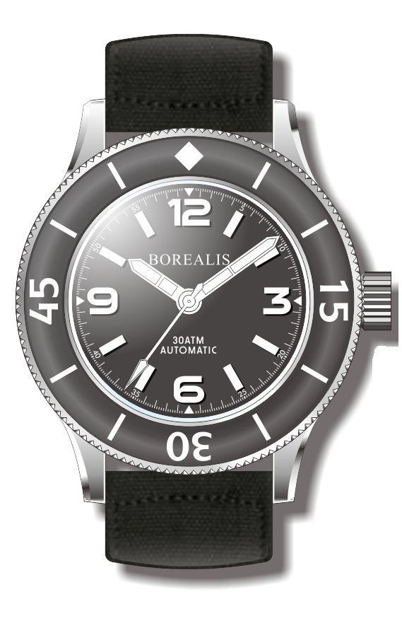 Borealis Sea Storm Version B No Date BGW9 Lume