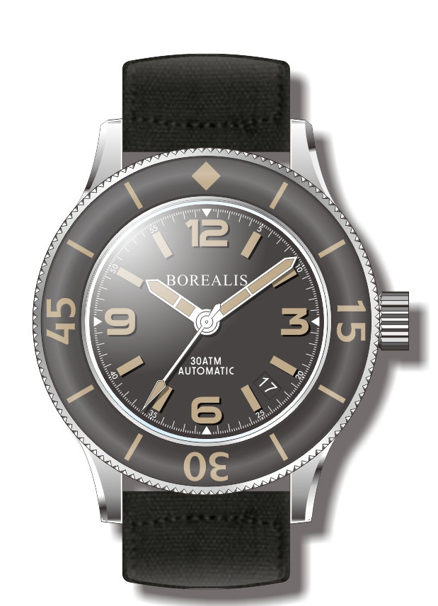 Pre-Order Borealis Sea Storm Version B1 Date Old Radium Lume BSSVB1DATEOLDRADIUM