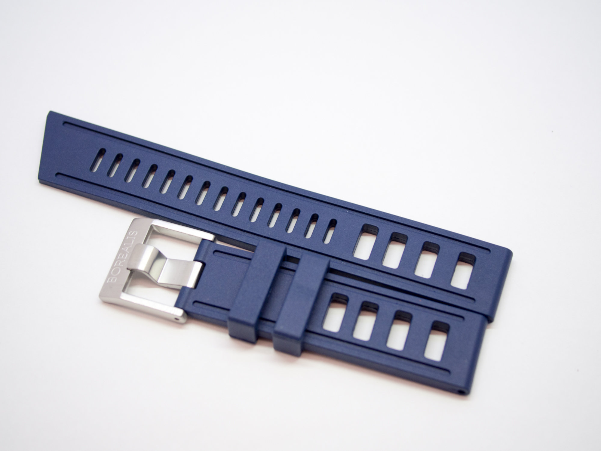 Borealis Rubber Strap 20mm Blue