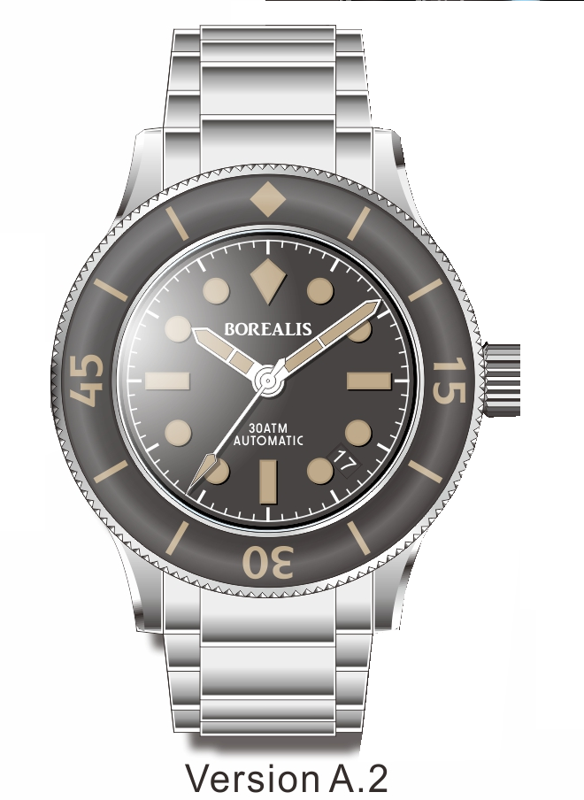 Pre-Order Borealis Sea Storm V2 Version A.A2 Date Old Radium Lume