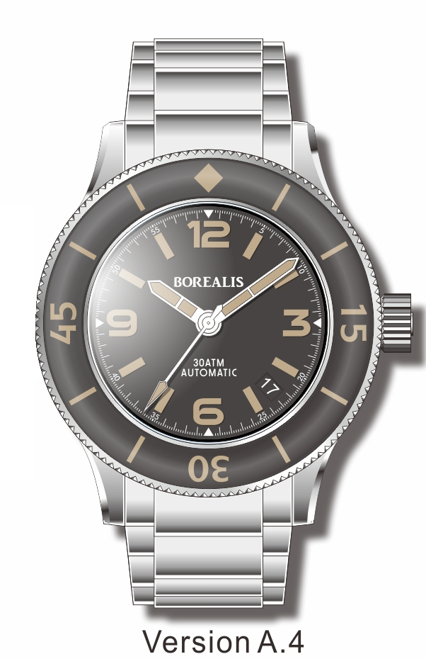 Pre-Order Borealis Sea Storm V2 Version A.A4 Date Old Radium Lume