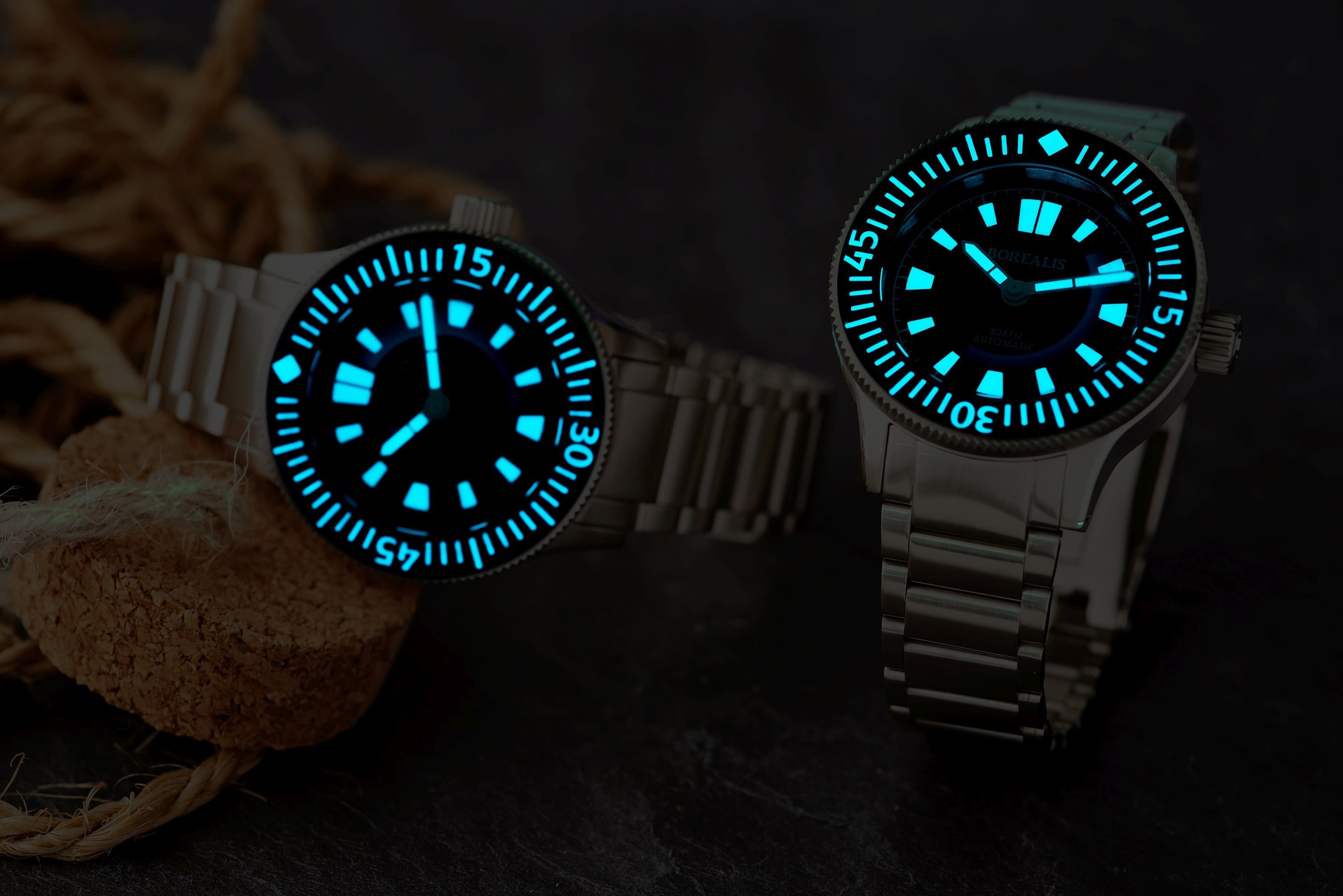 Pre-Order Borealis Sea Storm V2 Blue Dial Version B.C4 No Date BGW9 Lume