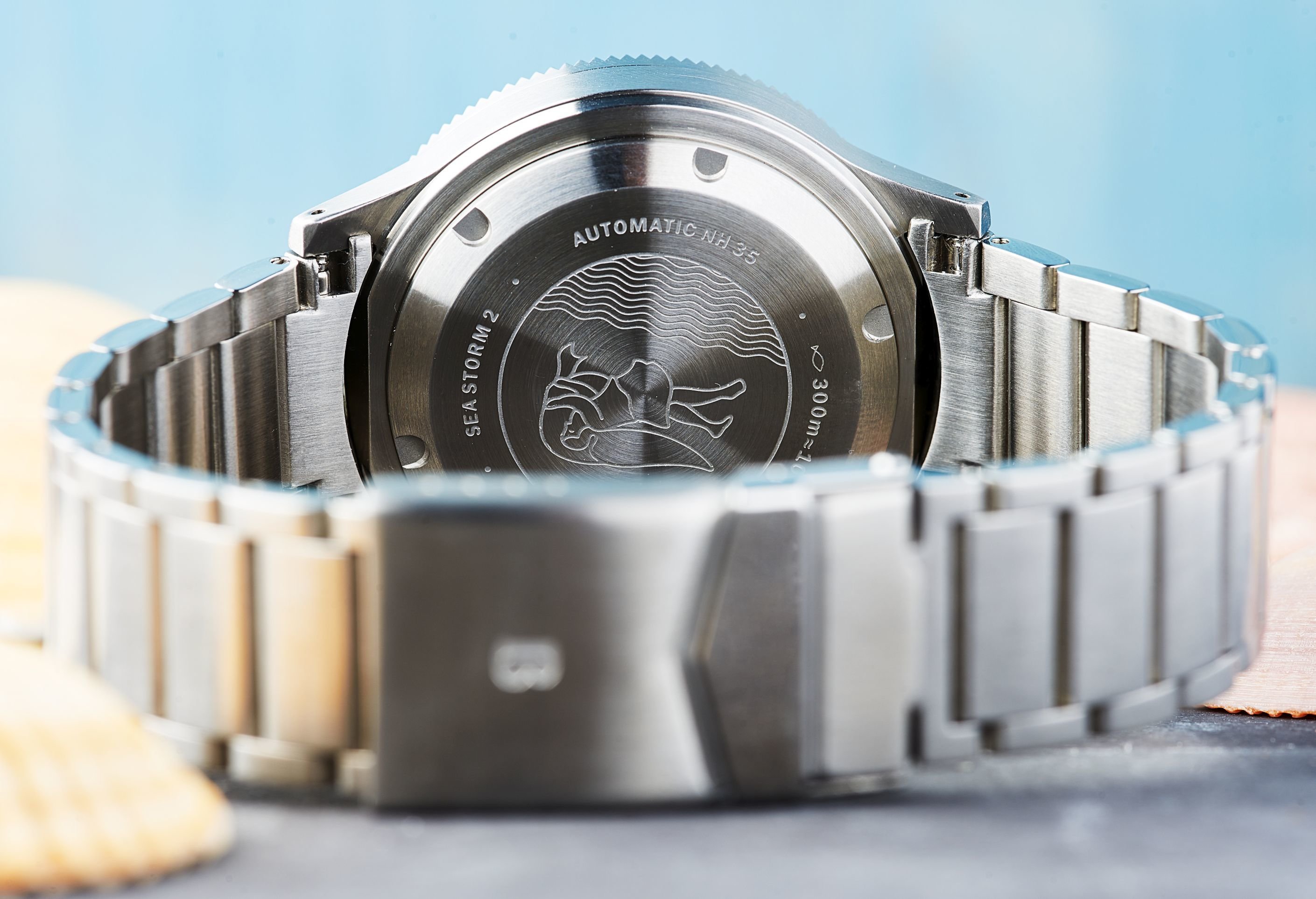 Pre-Order Borealis Sea Storm V2 Bio Hazard Black Dial Version C.C2 Date Old Radium Lume